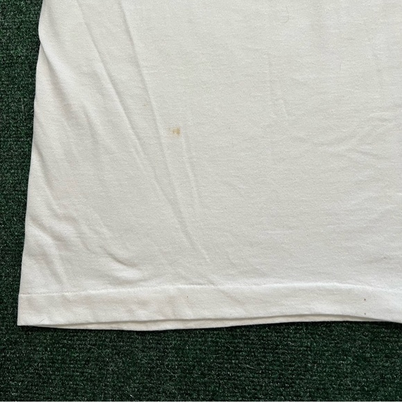 Vintage 90s Miami Radio Station Latin “98 Caliente” White T Shirt Size L 21X29 - Picture 8 of 9